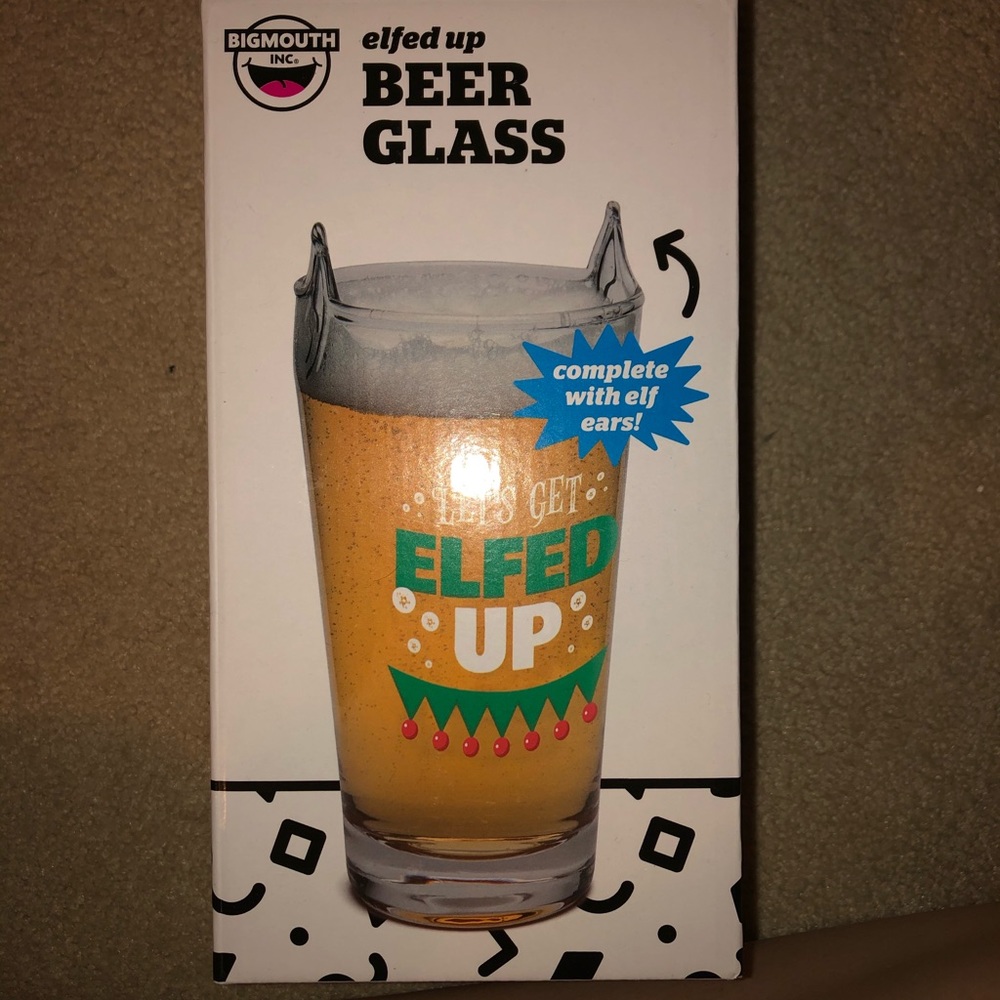 ❤️ Christmas Beer Glass